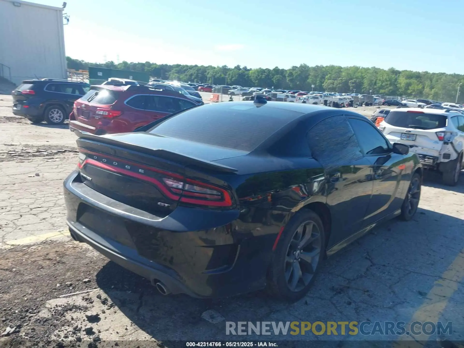 4 Photograph of a damaged car 2C3CDXHG0KH681145 DODGE CHARGER 2019