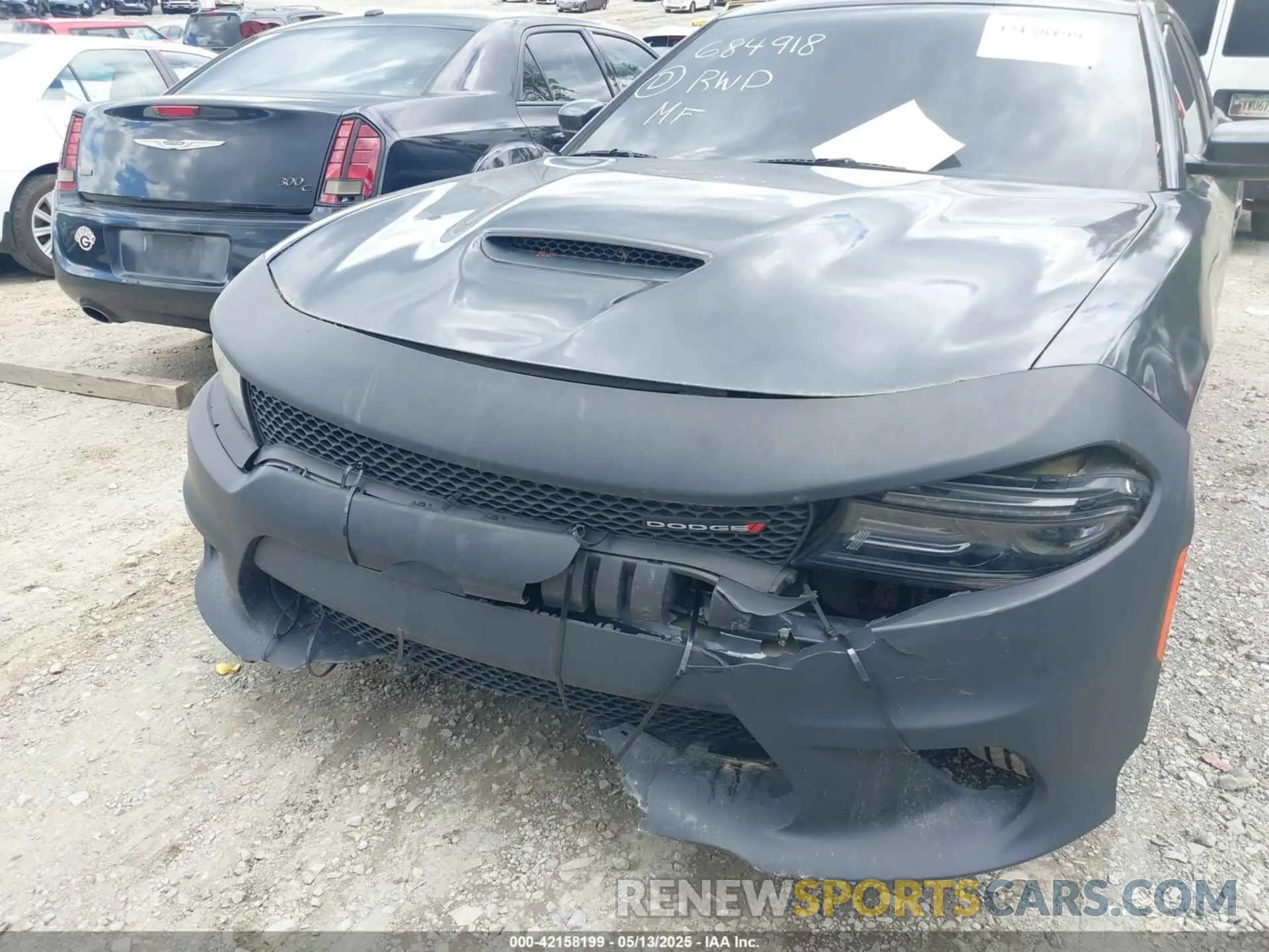 6 Photograph of a damaged car 2C3CDXHG0KH684918 DODGE CHARGER 2019