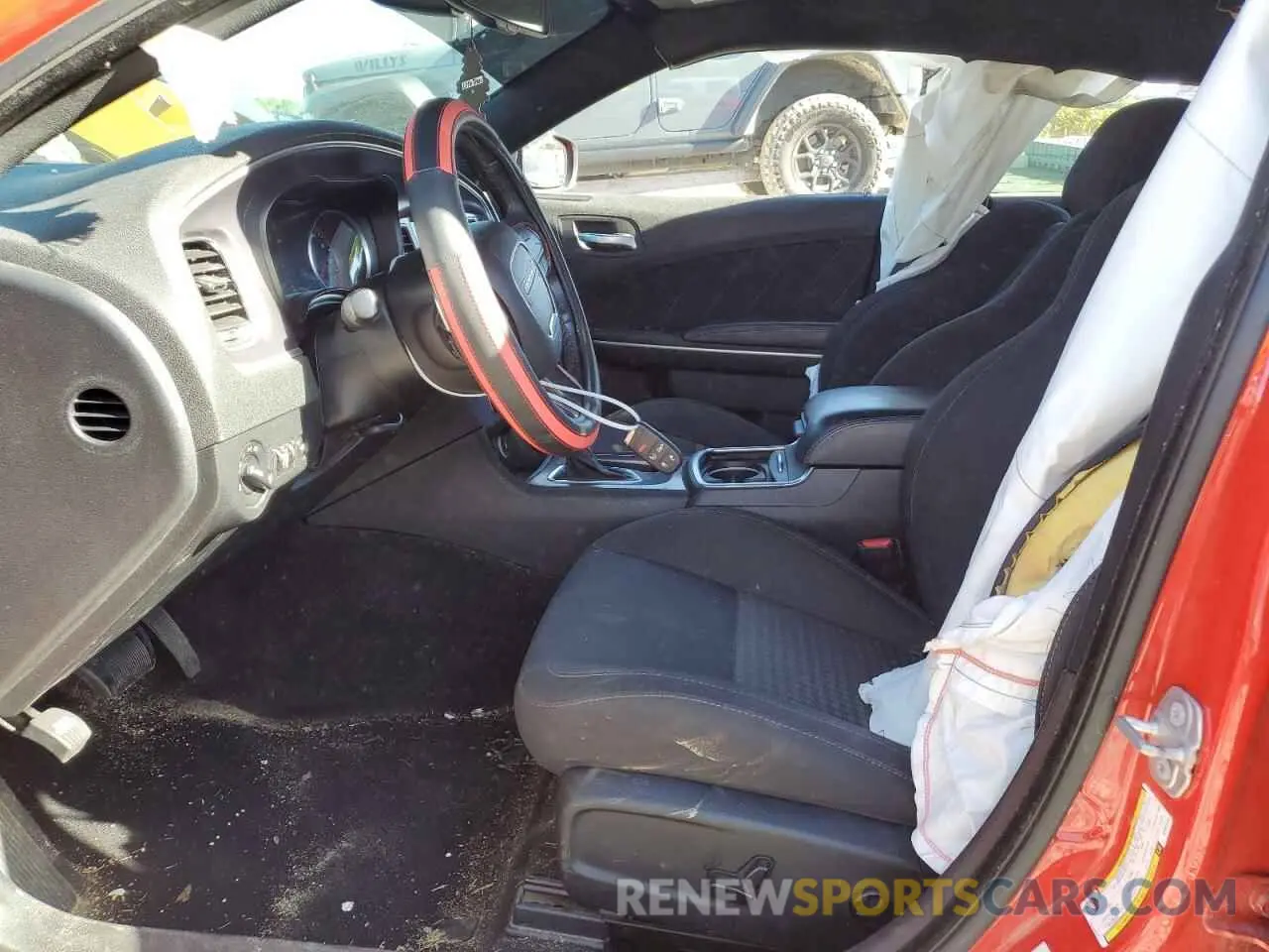 7 Photograph of a damaged car 2C3CDXHG1KH561225 DODGE CHARGER 2019