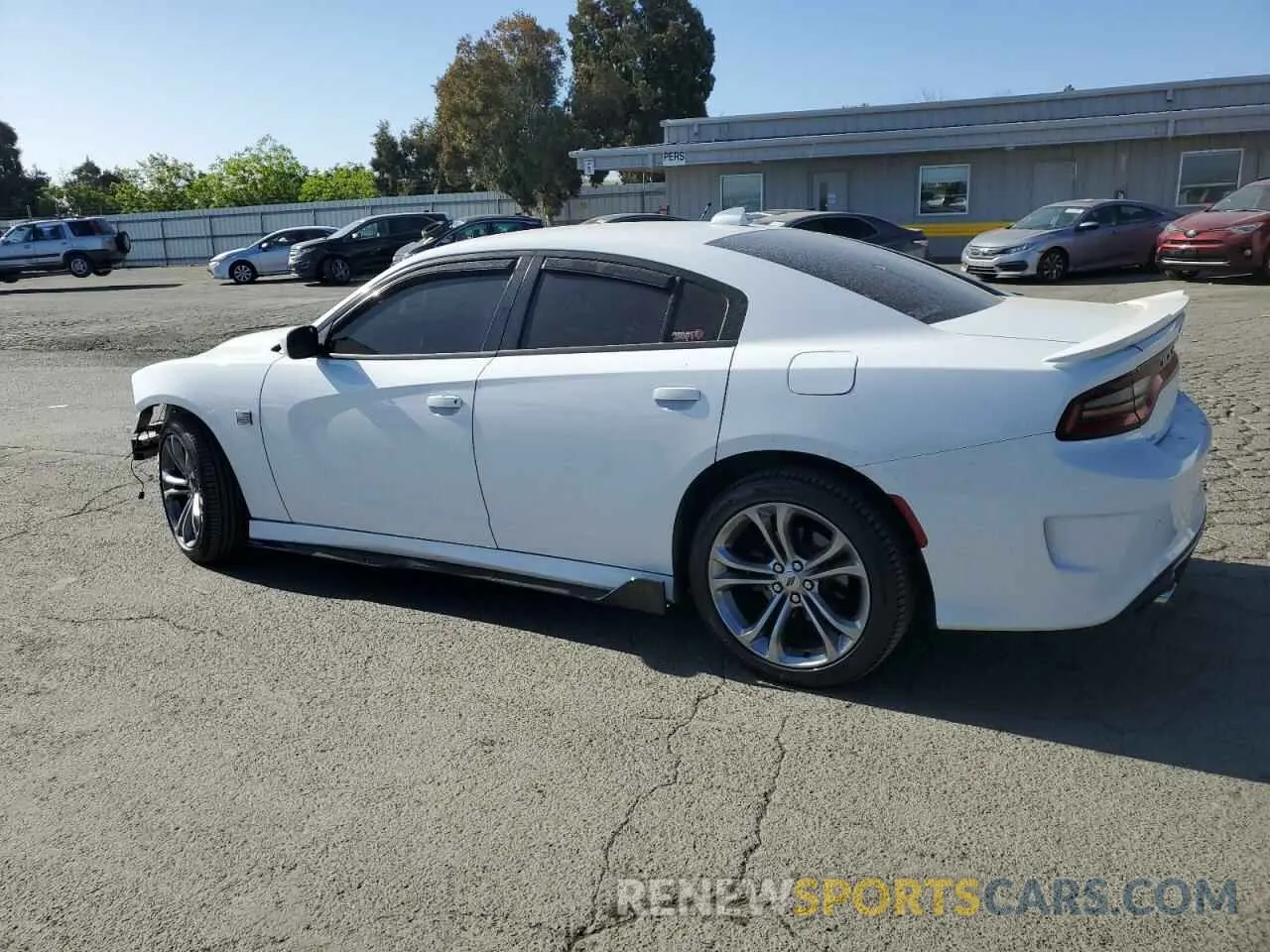2 Photograph of a damaged car 2C3CDXHG1KH567137 DODGE CHARGER 2019