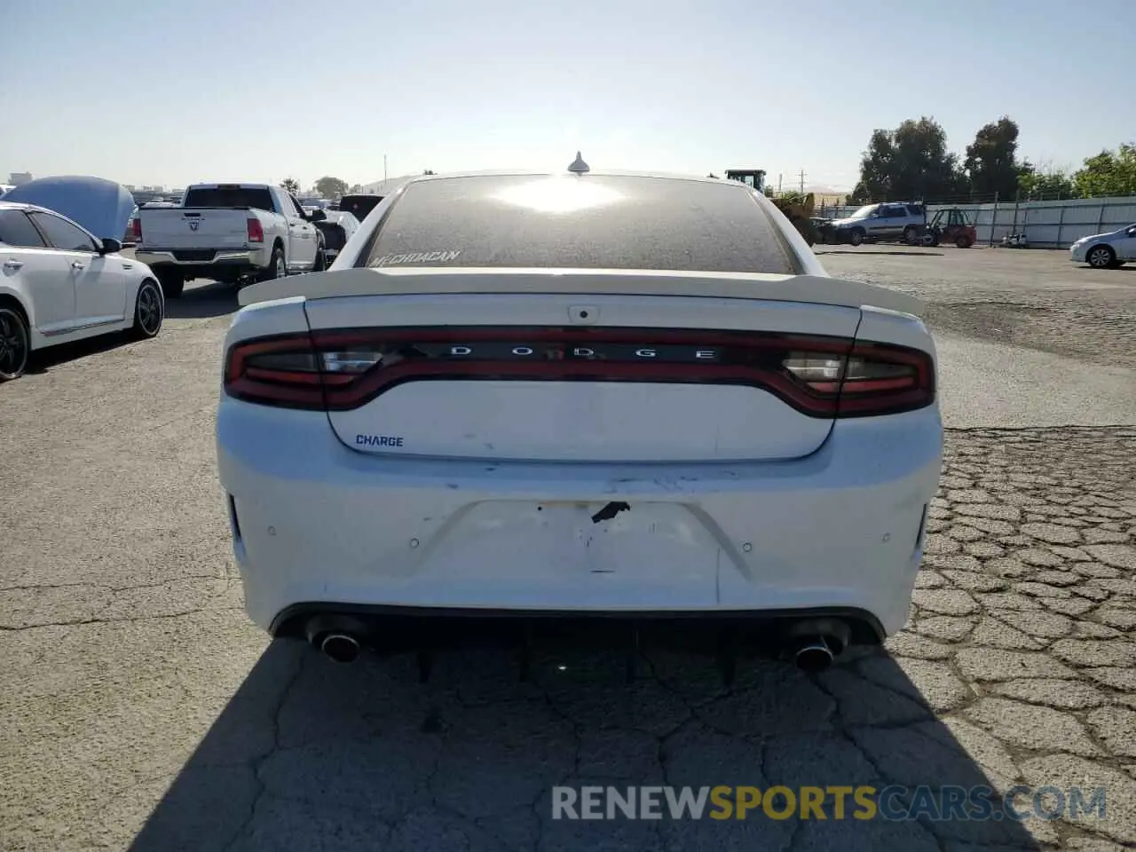 6 Photograph of a damaged car 2C3CDXHG1KH567137 DODGE CHARGER 2019