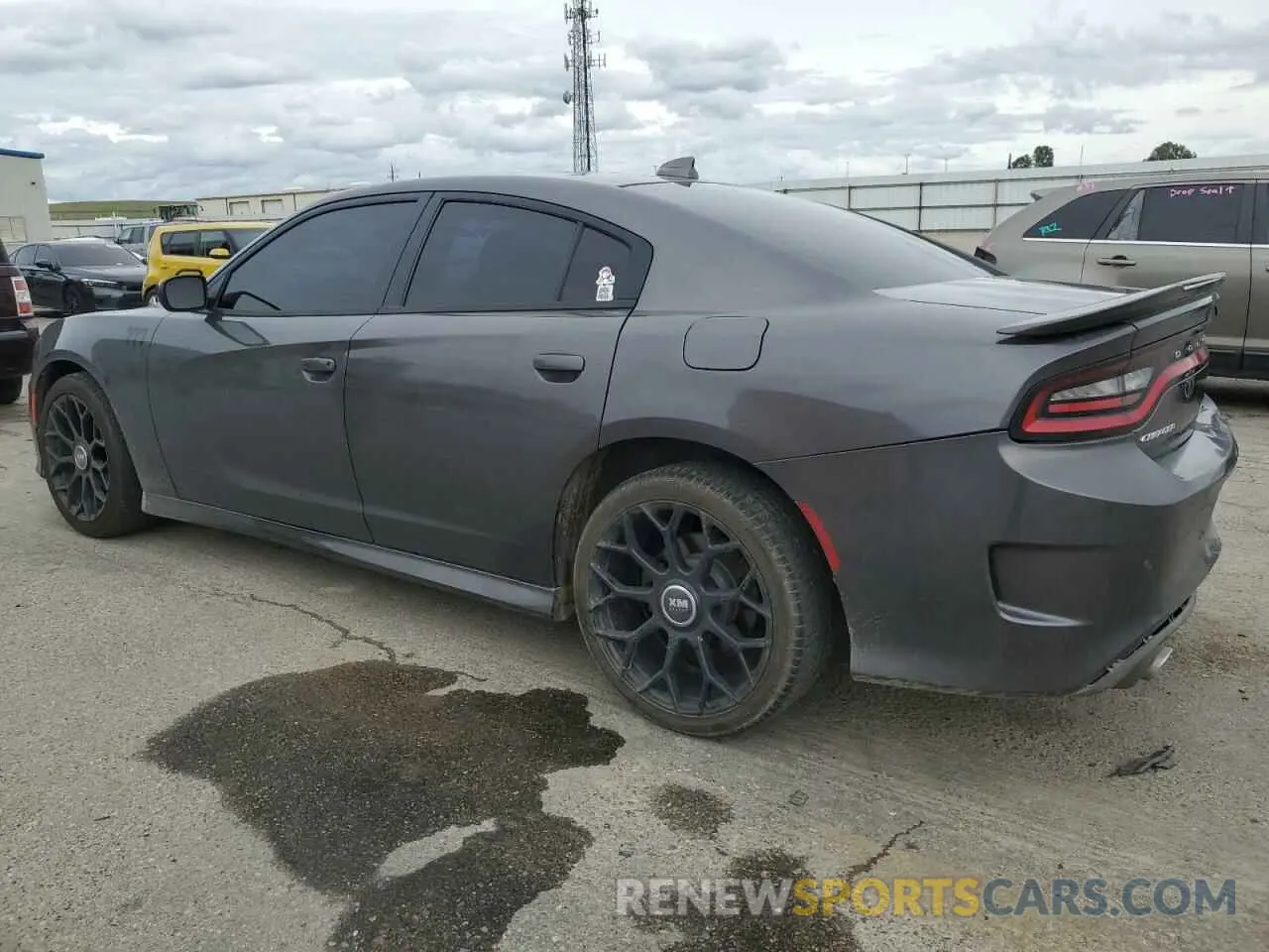 2 Photograph of a damaged car 2C3CDXHG1KH567719 DODGE CHARGER 2019