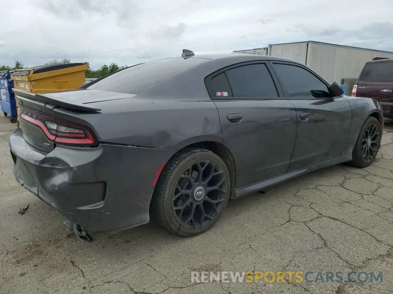 3 Photograph of a damaged car 2C3CDXHG1KH567719 DODGE CHARGER 2019