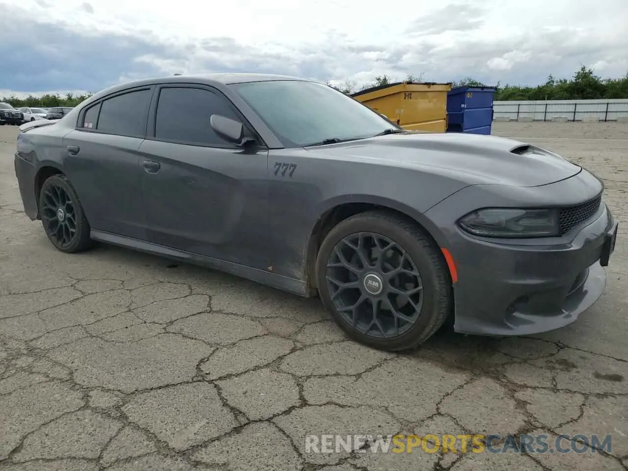 4 Photograph of a damaged car 2C3CDXHG1KH567719 DODGE CHARGER 2019