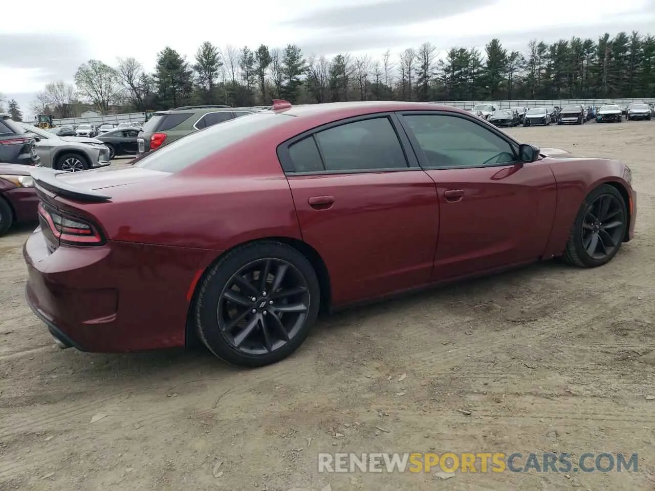 3 Photograph of a damaged car 2C3CDXHG1KH607393 DODGE CHARGER 2019