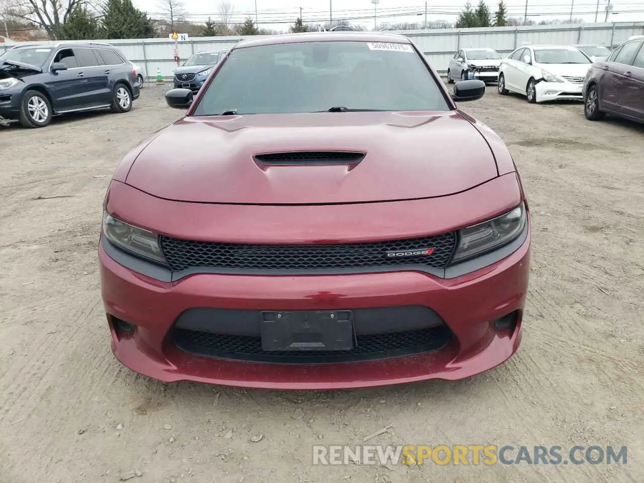 5 Photograph of a damaged car 2C3CDXHG1KH607393 DODGE CHARGER 2019