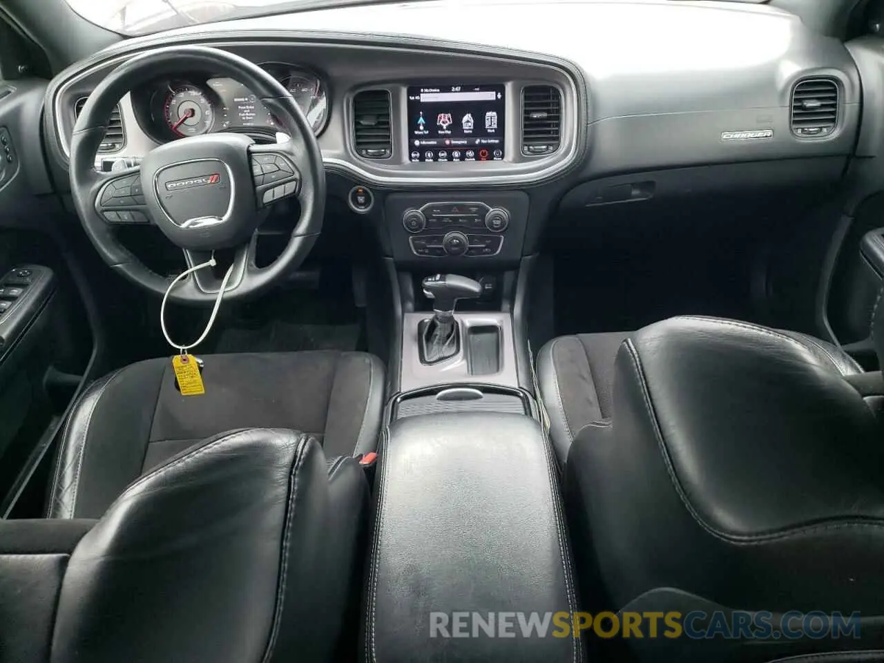 8 Photograph of a damaged car 2C3CDXHG1KH607393 DODGE CHARGER 2019