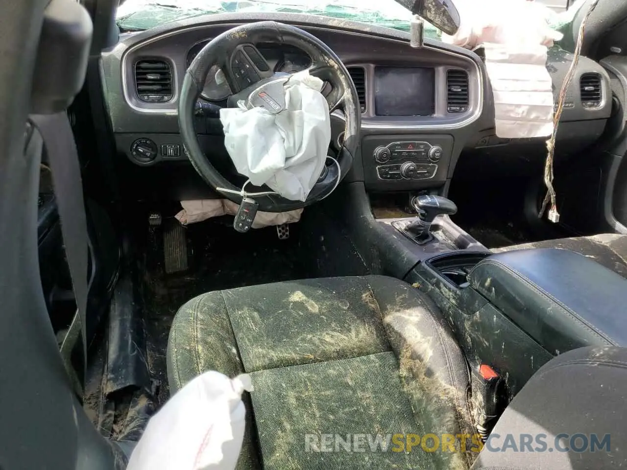 8 Photograph of a damaged car 2C3CDXHG1KH681431 DODGE CHARGER 2019