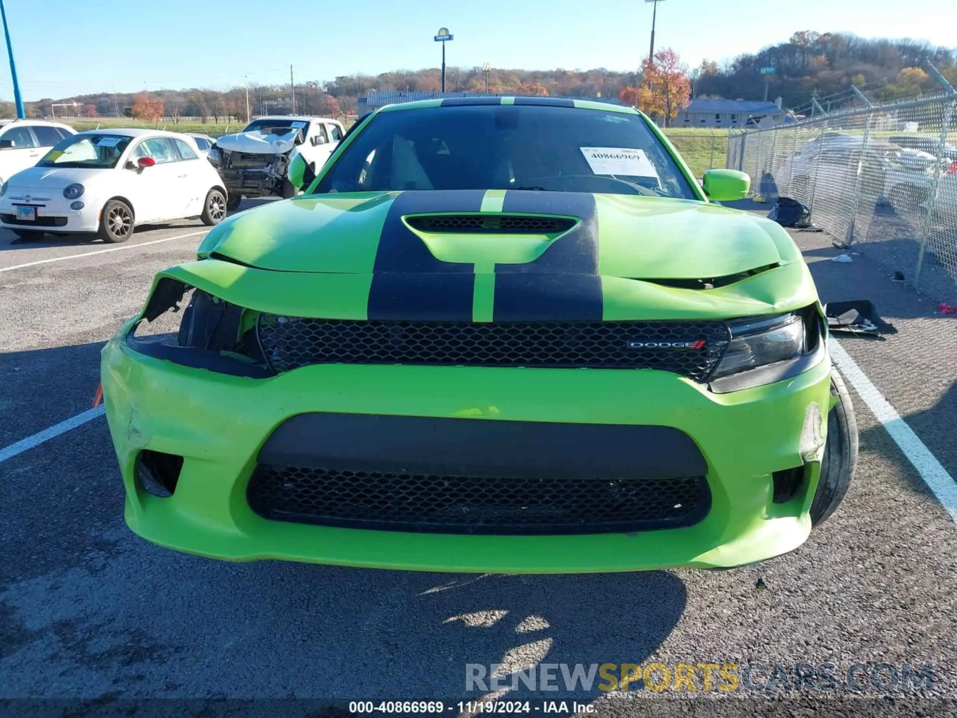11 Photograph of a damaged car 2C3CDXHG1KH706666 DODGE CHARGER 2019