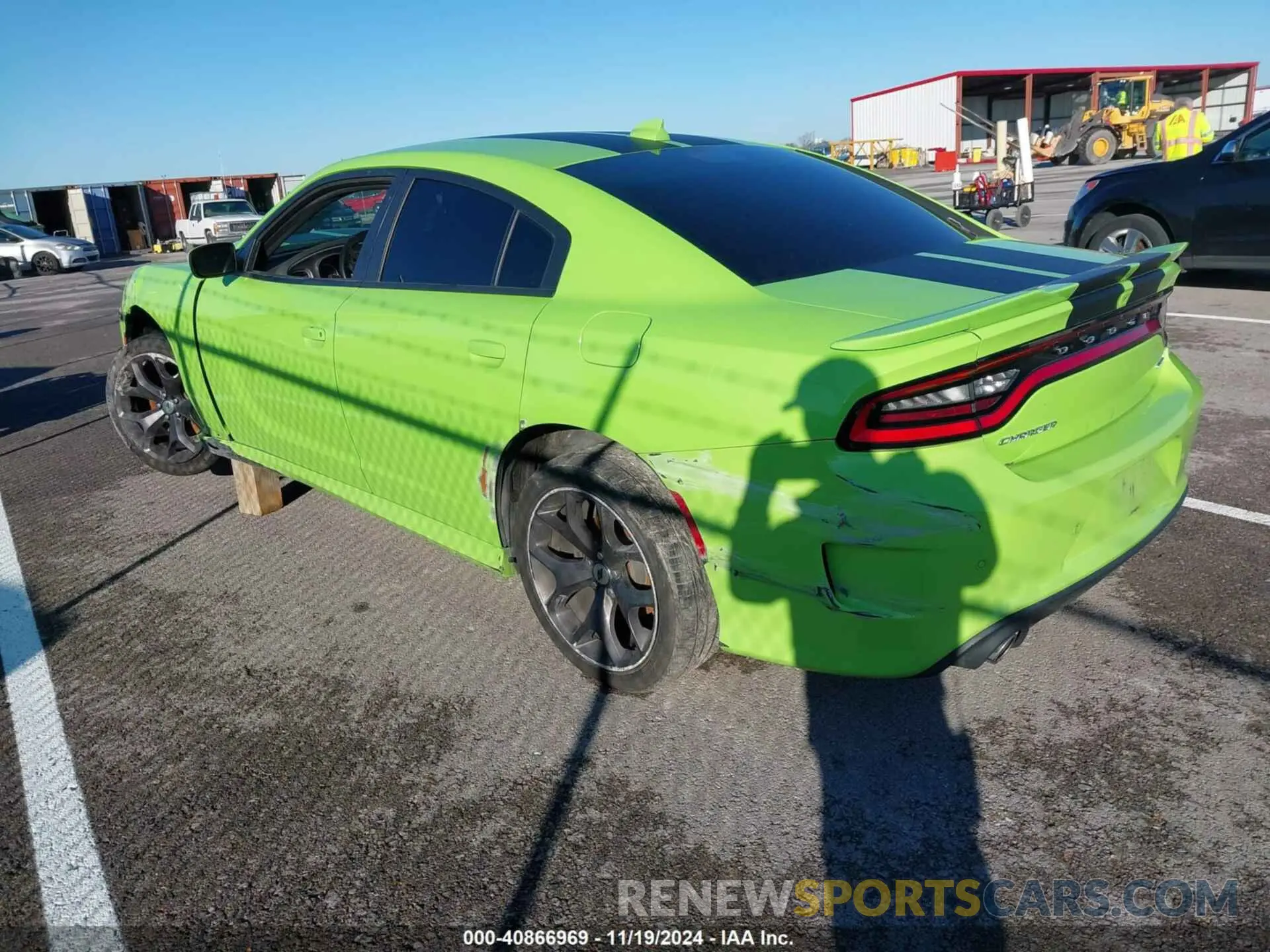 3 Photograph of a damaged car 2C3CDXHG1KH706666 DODGE CHARGER 2019