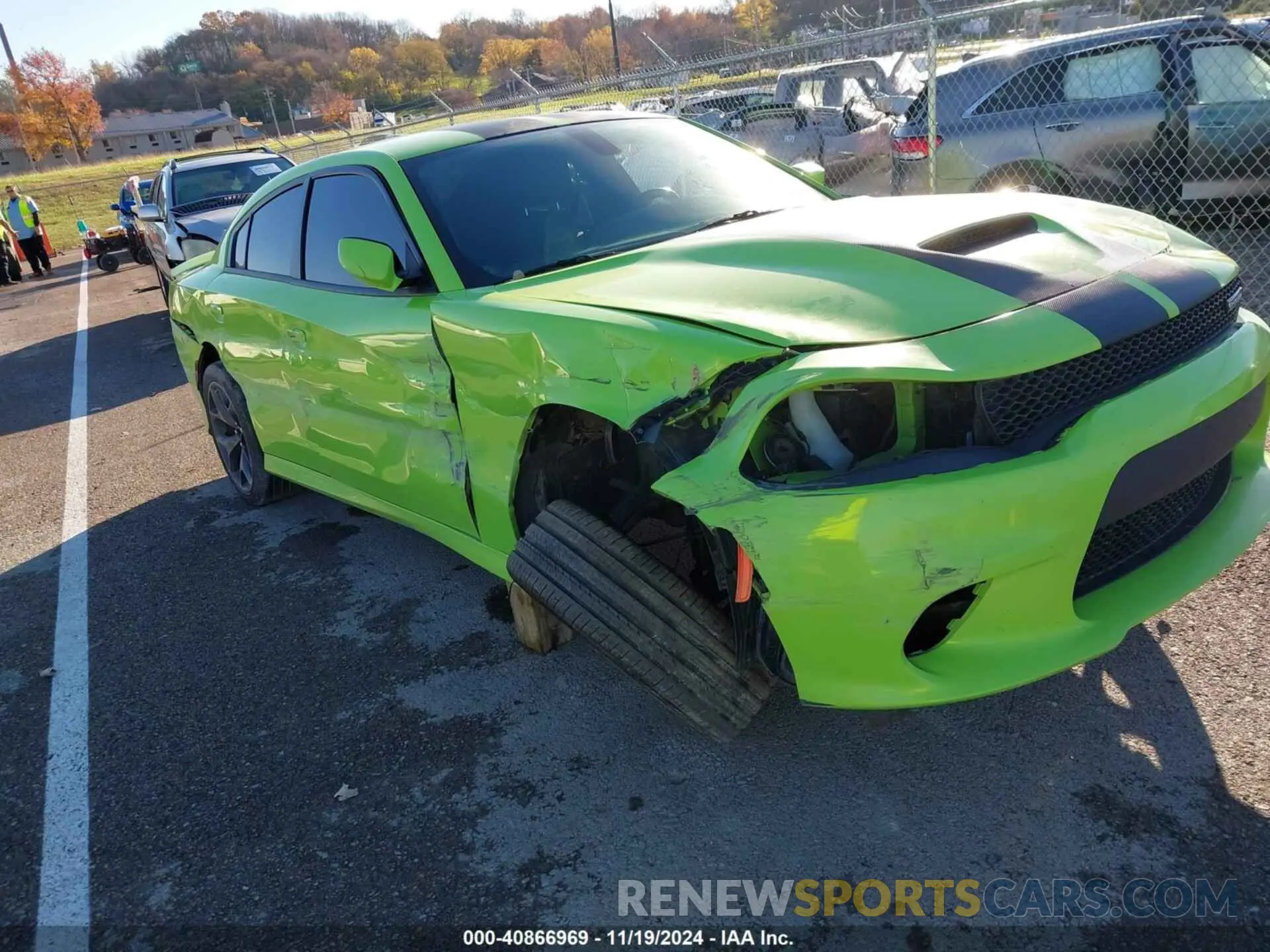 6 Photograph of a damaged car 2C3CDXHG1KH706666 DODGE CHARGER 2019