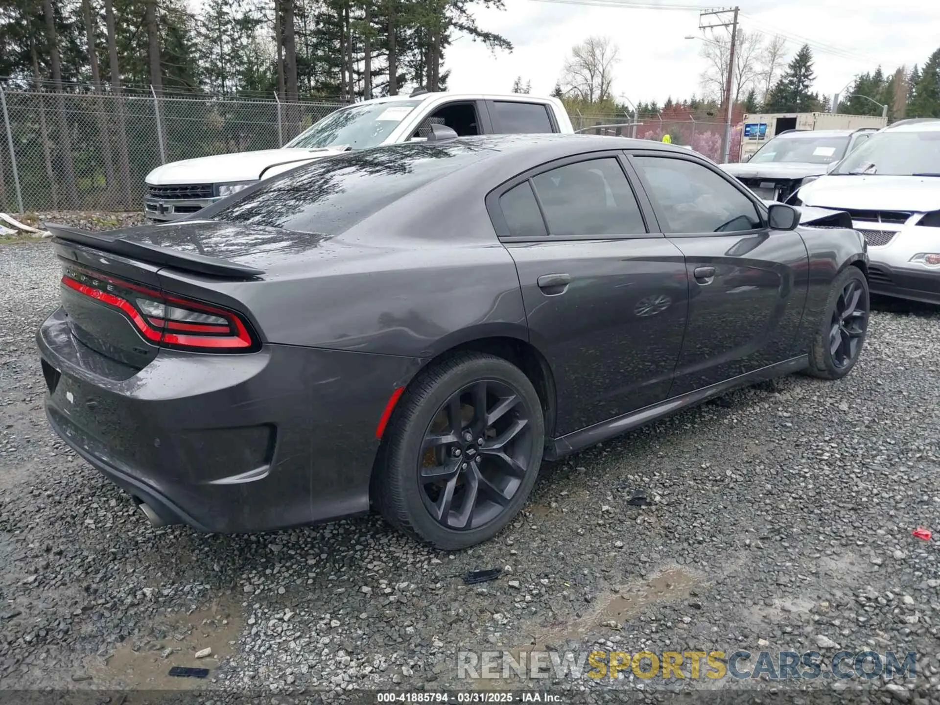 4 Photograph of a damaged car 2C3CDXHG1KH714119 DODGE CHARGER 2019