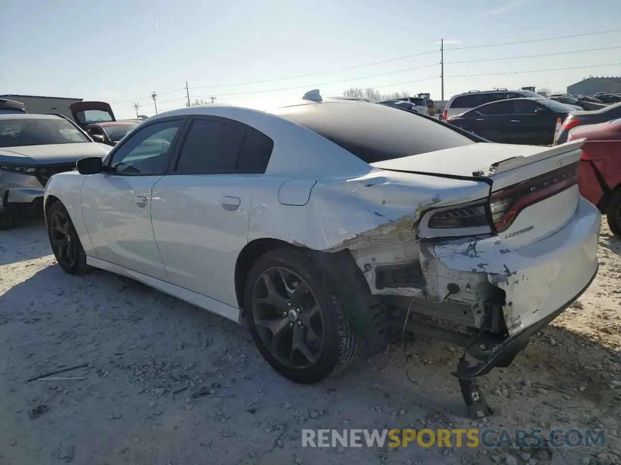 2 Photograph of a damaged car 2C3CDXHG2KH512762 DODGE CHARGER 2019