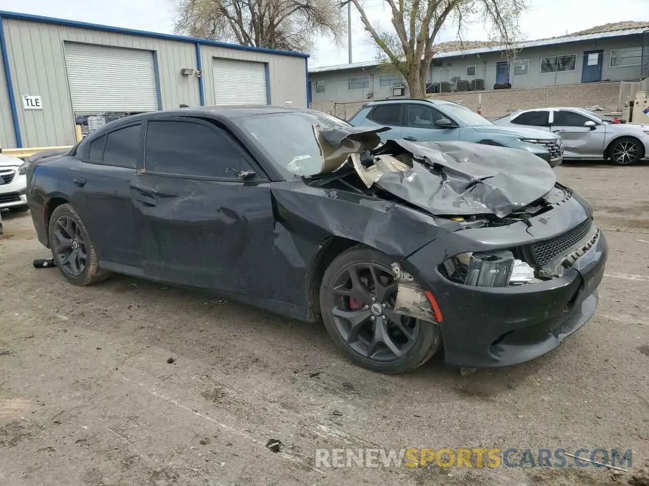 4 Photograph of a damaged car 2C3CDXHG2KH567146 DODGE CHARGER 2019