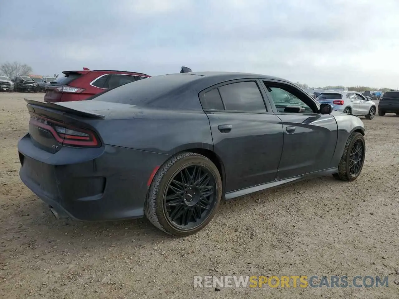 3 Photograph of a damaged car 2C3CDXHG2KH588448 DODGE CHARGER 2019