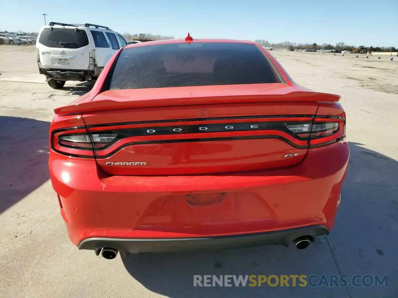 6 Photograph of a damaged car 2C3CDXHG2KH674360 DODGE CHARGER 2019