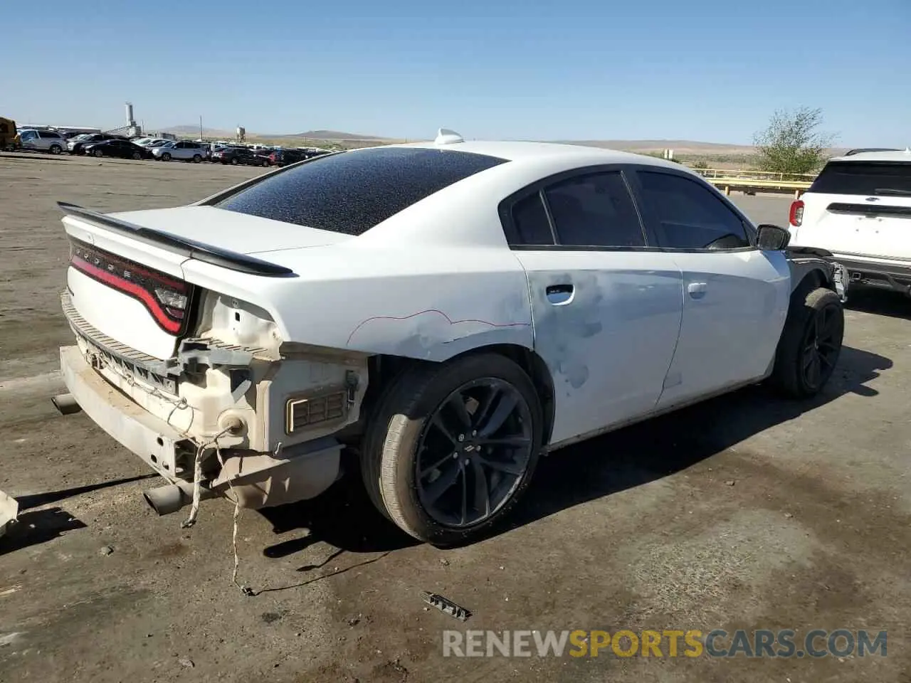 3 Photograph of a damaged car 2C3CDXHG3KH547309 DODGE CHARGER 2019