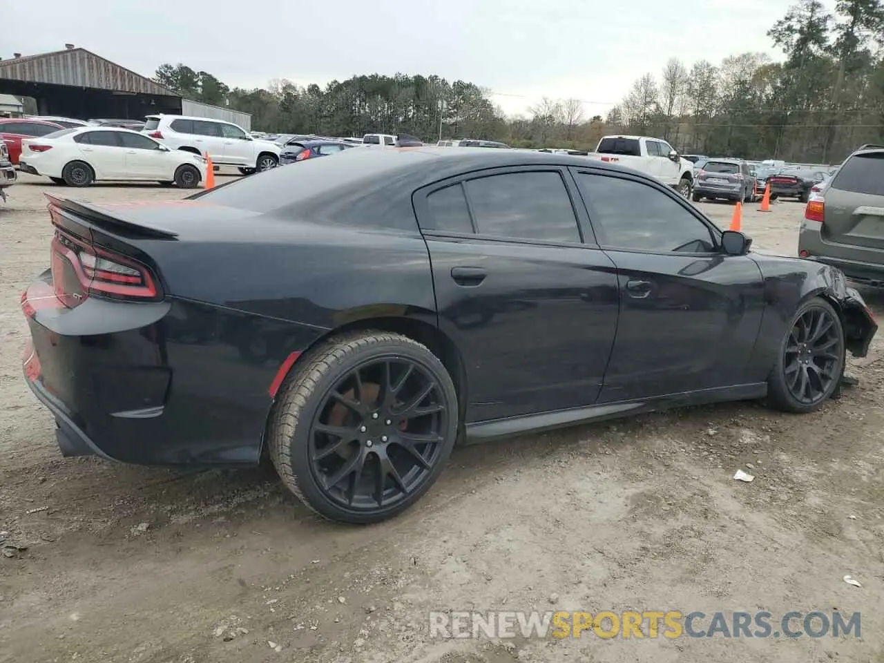 3 Photograph of a damaged car 2C3CDXHG3KH584571 DODGE CHARGER 2019