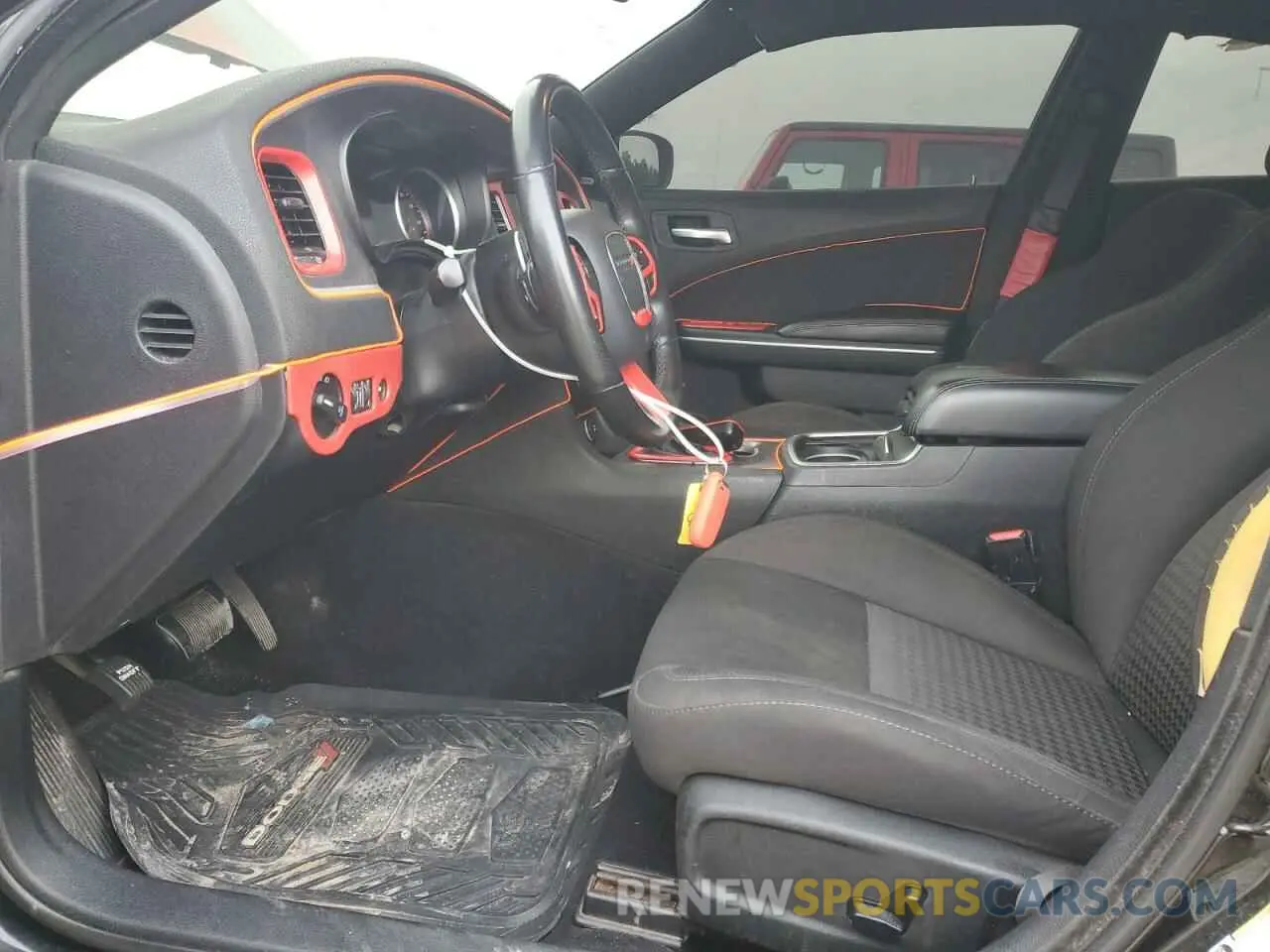 7 Photograph of a damaged car 2C3CDXHG3KH584571 DODGE CHARGER 2019