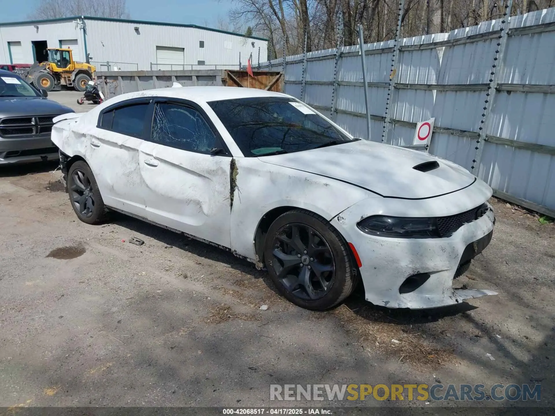 1 Photograph of a damaged car 2C3CDXHG3KH611302 DODGE CHARGER 2019