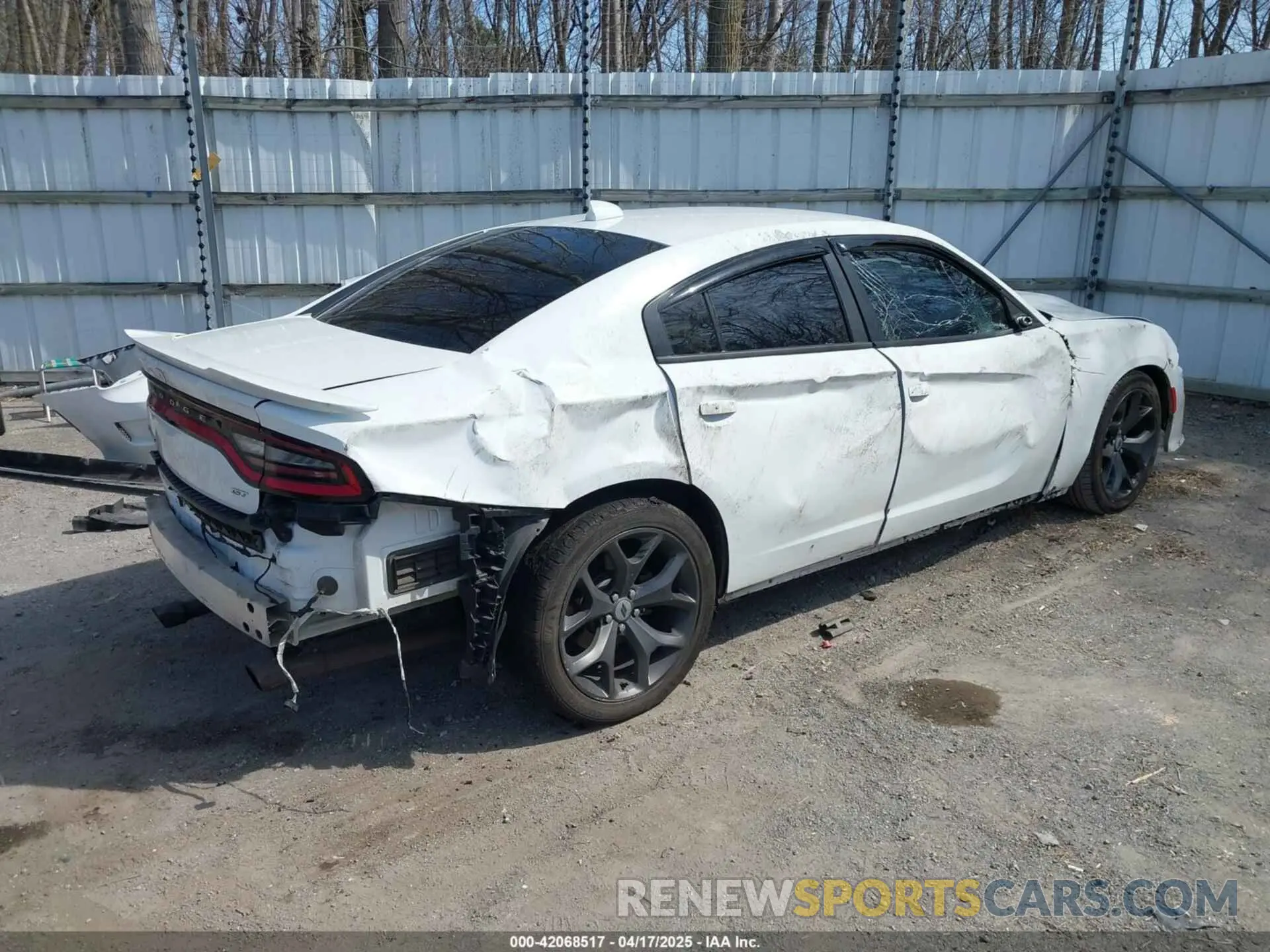4 Photograph of a damaged car 2C3CDXHG3KH611302 DODGE CHARGER 2019