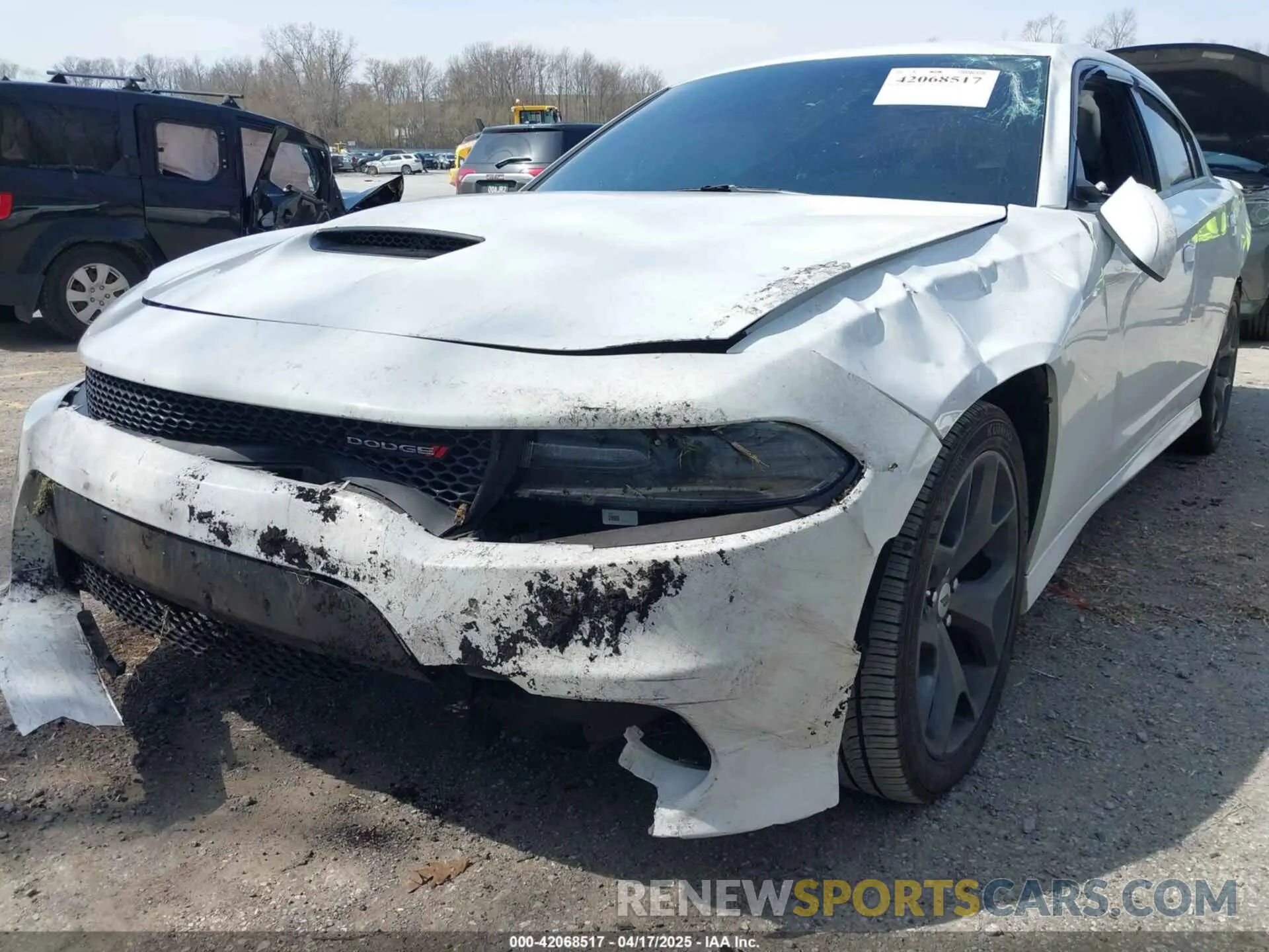 6 Photograph of a damaged car 2C3CDXHG3KH611302 DODGE CHARGER 2019