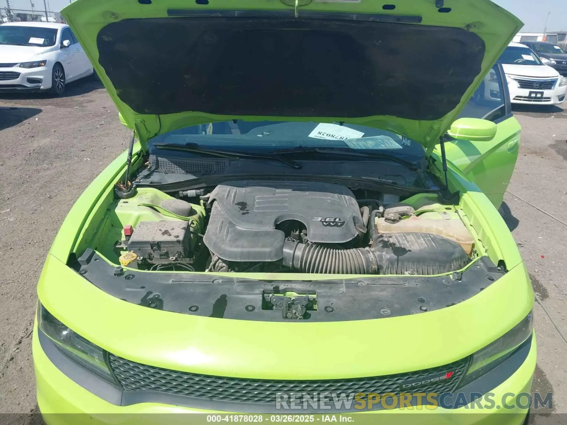 10 Photograph of a damaged car 2C3CDXHG3KH658748 DODGE CHARGER 2019