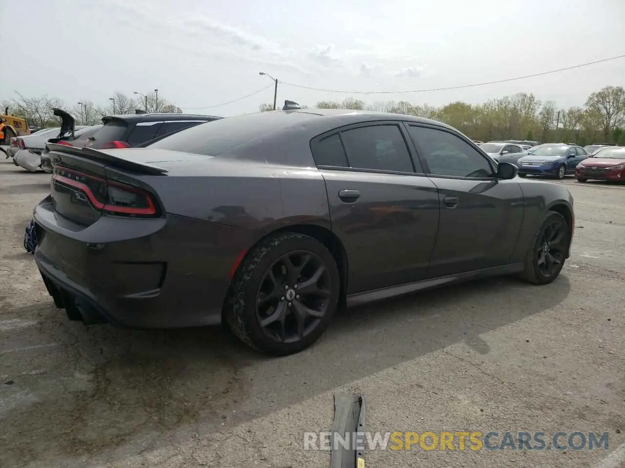 3 Photograph of a damaged car 2C3CDXHG3KH678143 DODGE CHARGER 2019