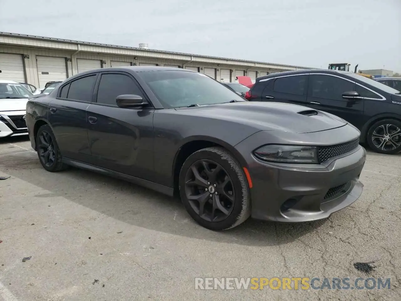 4 Photograph of a damaged car 2C3CDXHG3KH678143 DODGE CHARGER 2019