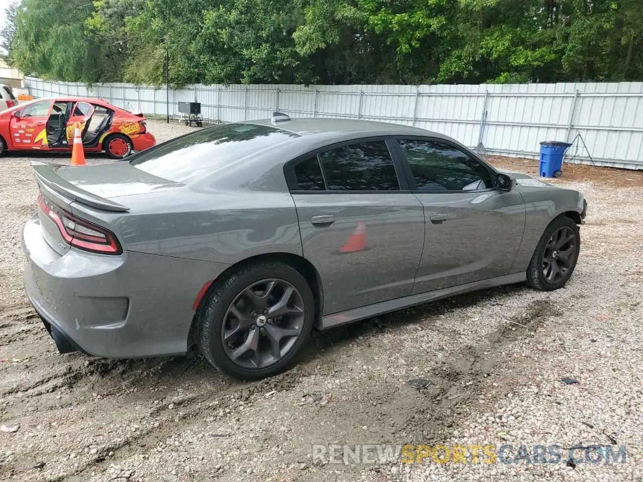 3 Photograph of a damaged car 2C3CDXHG3KH691930 DODGE CHARGER 2019