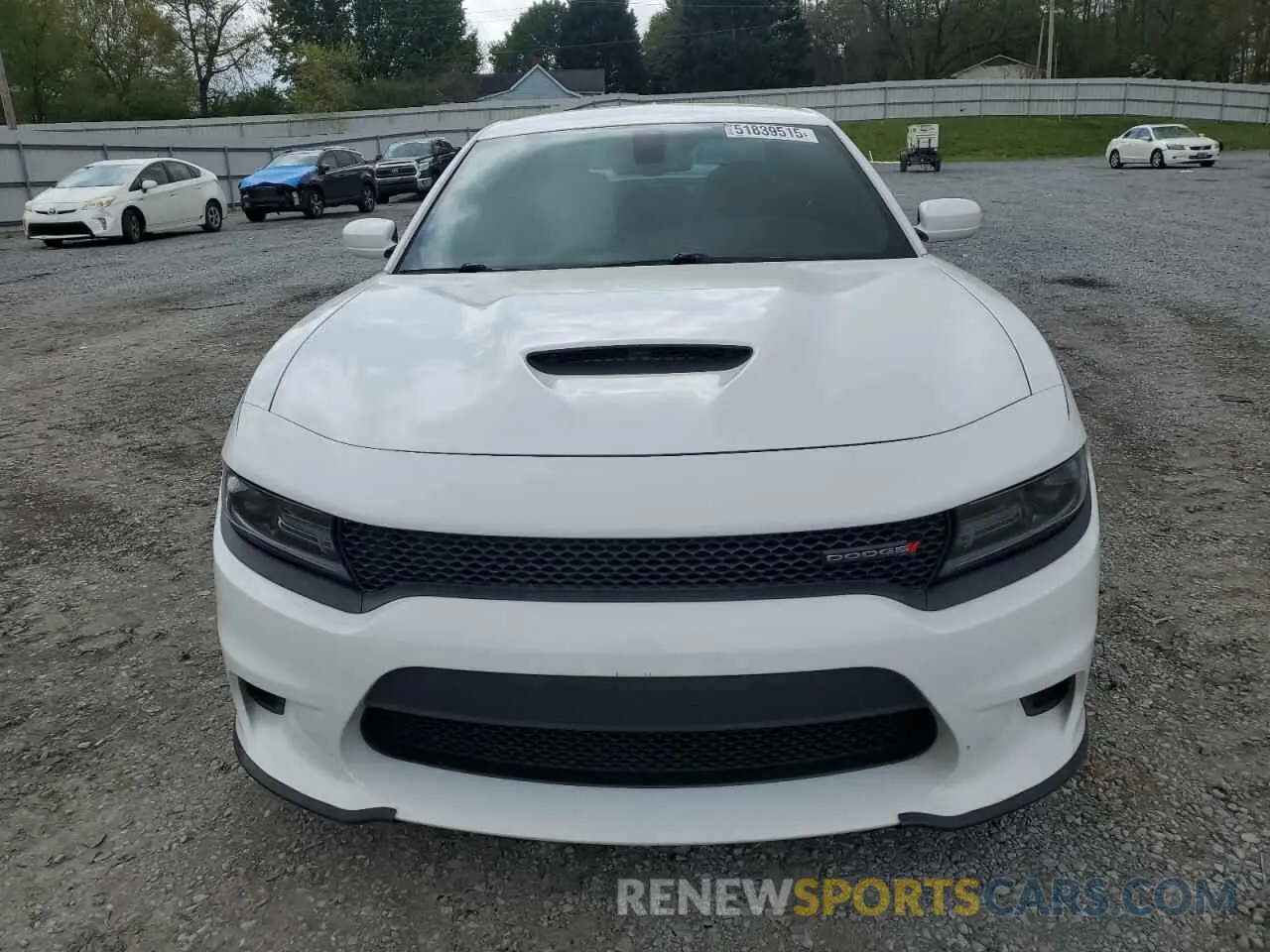 5 Photograph of a damaged car 2C3CDXHG3KH721430 DODGE CHARGER 2019