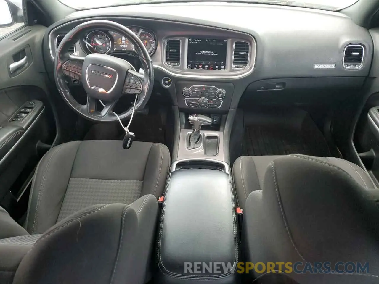 8 Photograph of a damaged car 2C3CDXHG3KH721430 DODGE CHARGER 2019