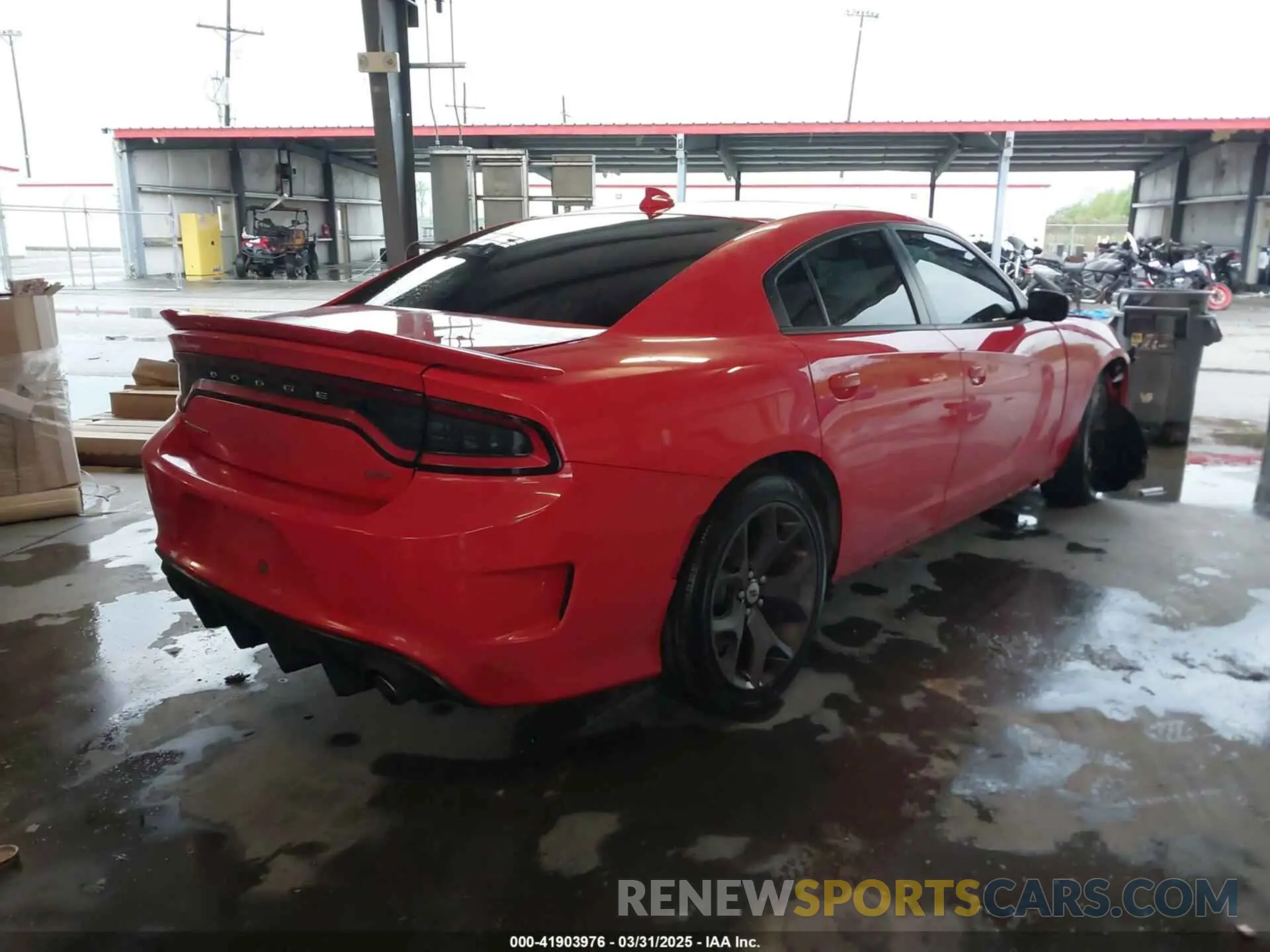 4 Photograph of a damaged car 2C3CDXHG4KH526761 DODGE CHARGER 2019