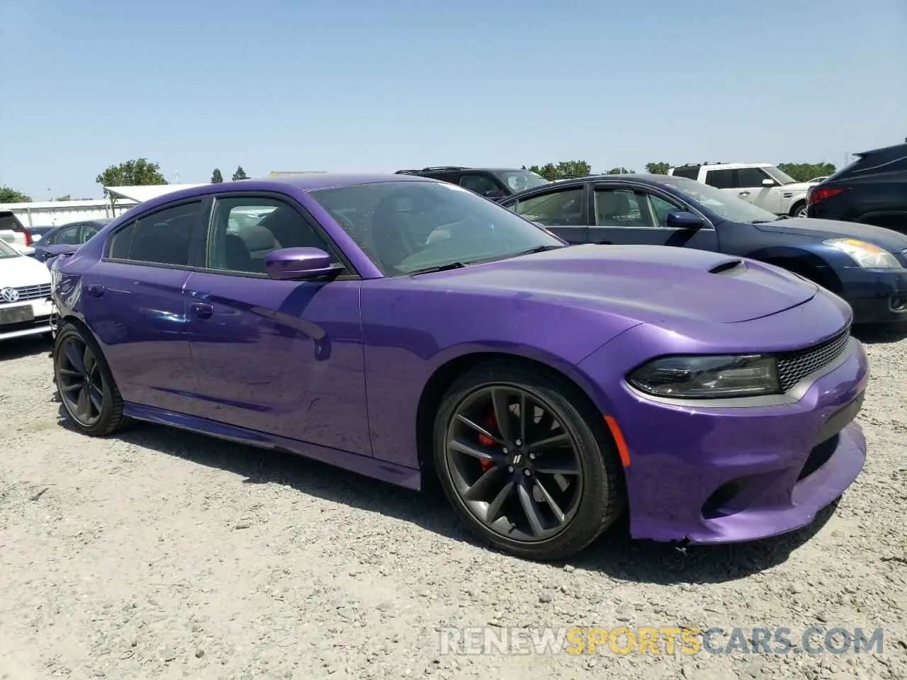4 Photograph of a damaged car 2C3CDXHG4KH545200 DODGE CHARGER 2019