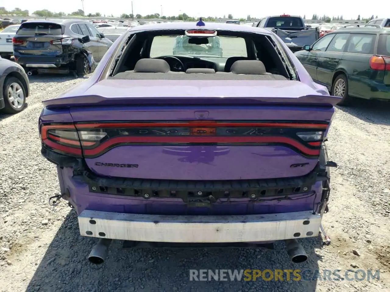 6 Photograph of a damaged car 2C3CDXHG4KH545200 DODGE CHARGER 2019