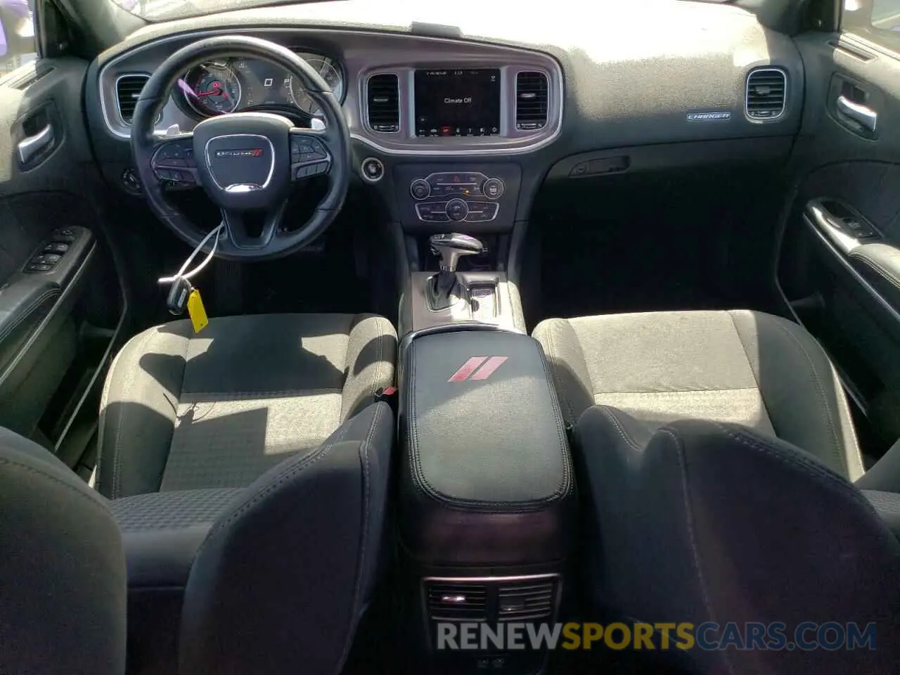 8 Photograph of a damaged car 2C3CDXHG4KH545200 DODGE CHARGER 2019