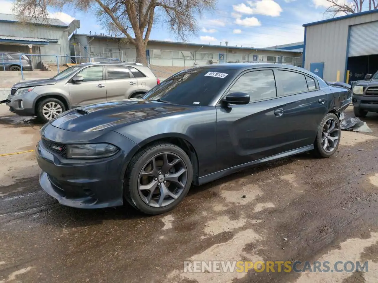 1 Photograph of a damaged car 2C3CDXHG4KH598320 DODGE CHARGER 2019
