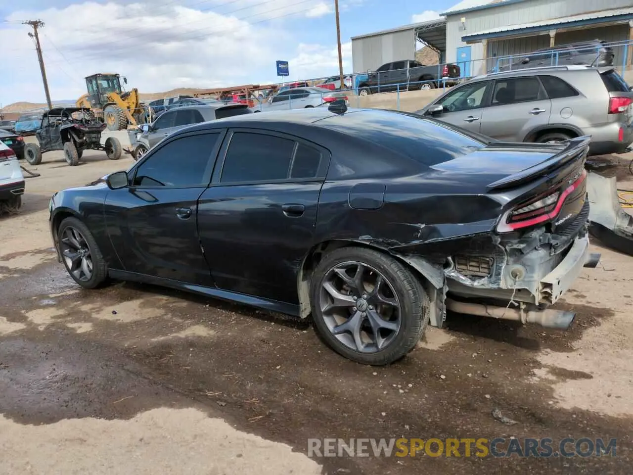 2 Photograph of a damaged car 2C3CDXHG4KH598320 DODGE CHARGER 2019