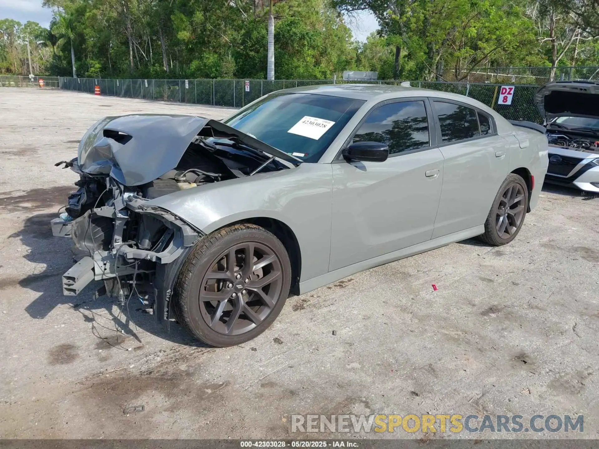 2 Photograph of a damaged car 2C3CDXHG4KH714020 DODGE CHARGER 2019