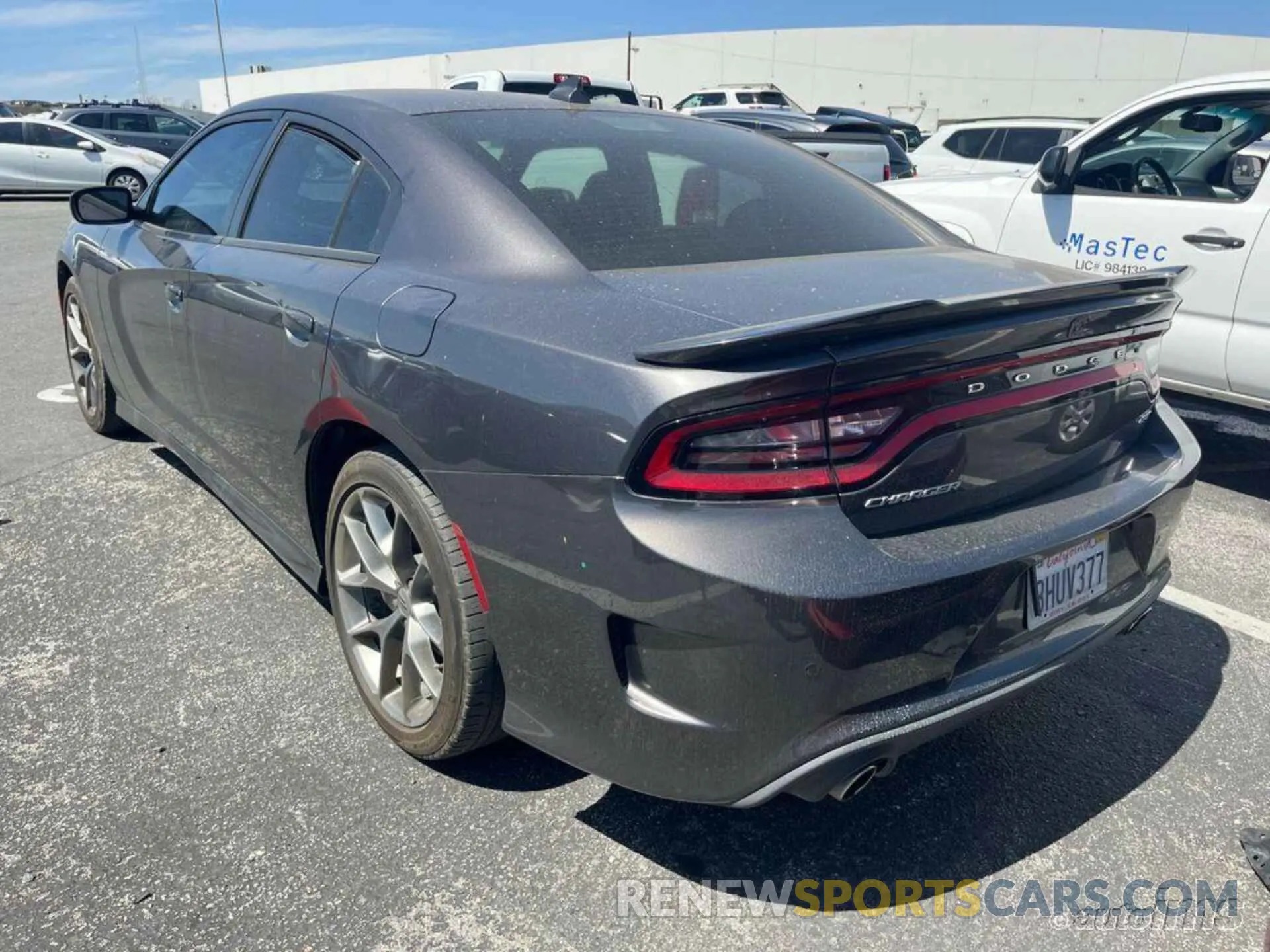 2 Photograph of a damaged car 2C3CDXHG5KH588086 DODGE CHARGER 2019