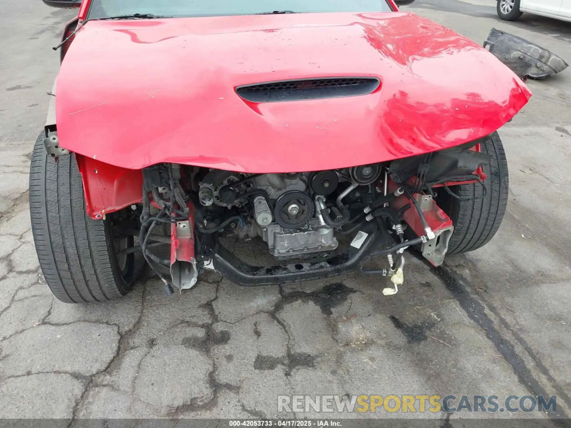 6 Photograph of a damaged car 2C3CDXHG6KH507158 DODGE CHARGER 2019
