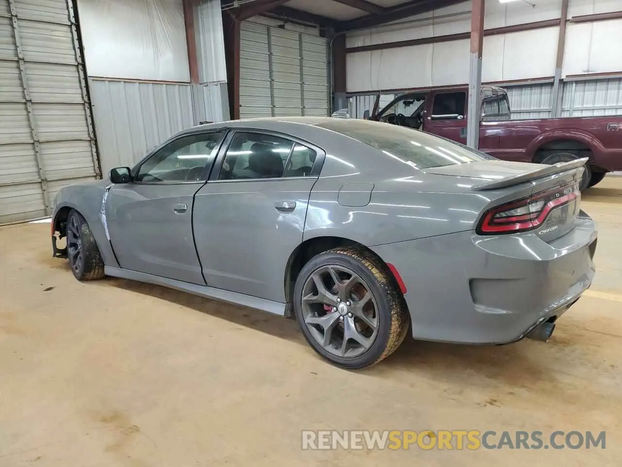 2 Photograph of a damaged car 2C3CDXHG6KH513672 DODGE CHARGER 2019