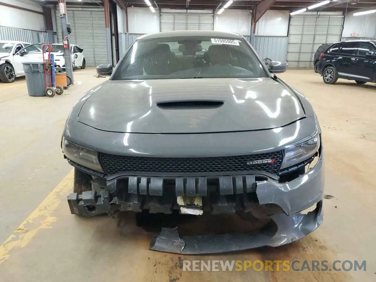5 Photograph of a damaged car 2C3CDXHG6KH513672 DODGE CHARGER 2019