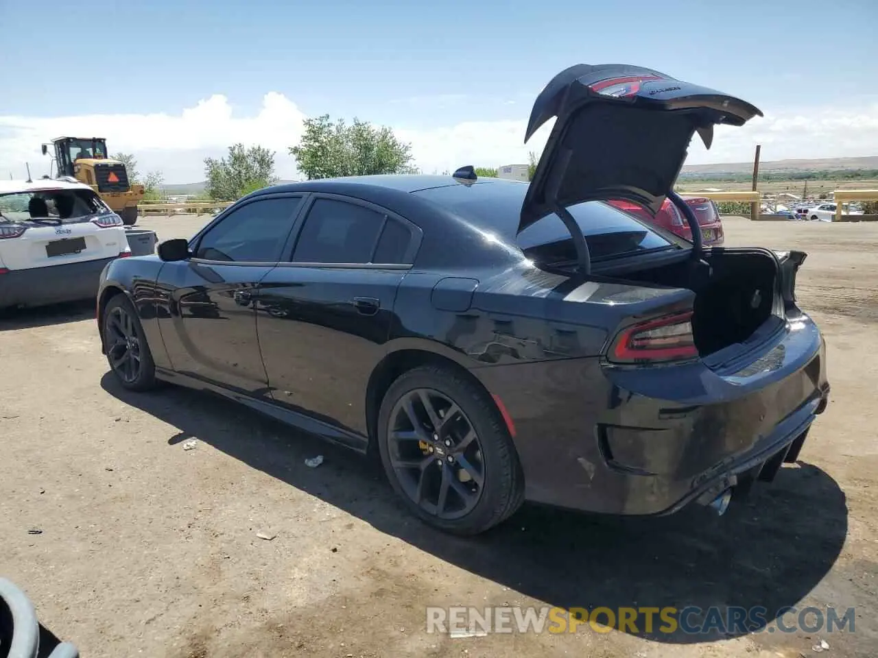 2 Photograph of a damaged car 2C3CDXHG6KH545232 DODGE CHARGER 2019