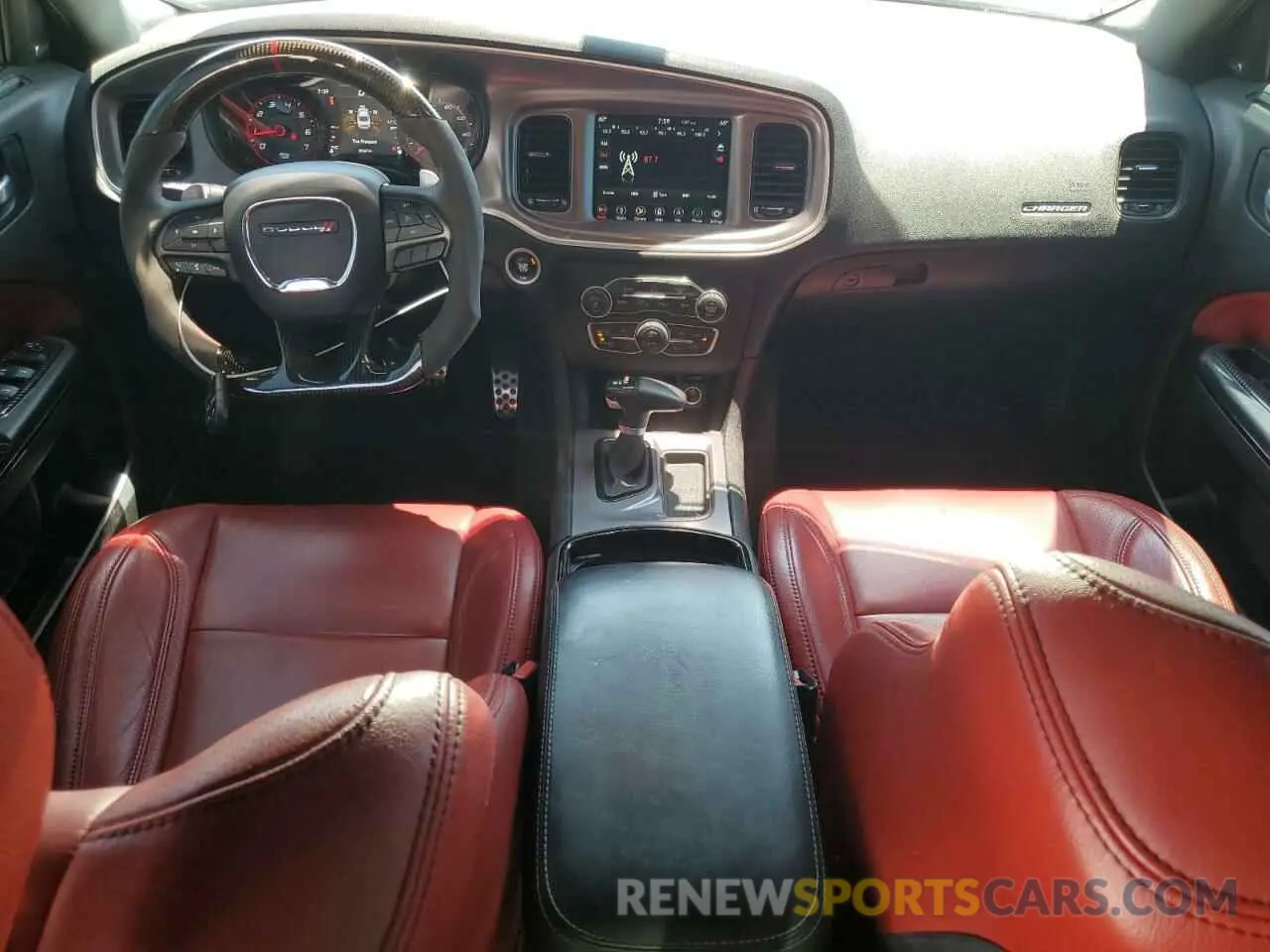 8 Photograph of a damaged car 2C3CDXHG6KH545232 DODGE CHARGER 2019