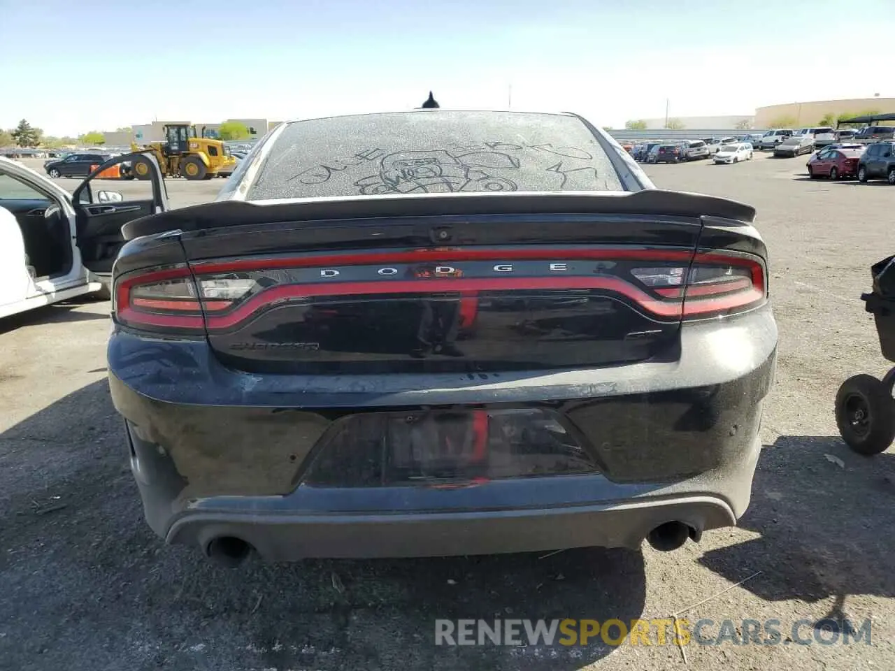 6 Photograph of a damaged car 2C3CDXHG6KH547434 DODGE CHARGER 2019