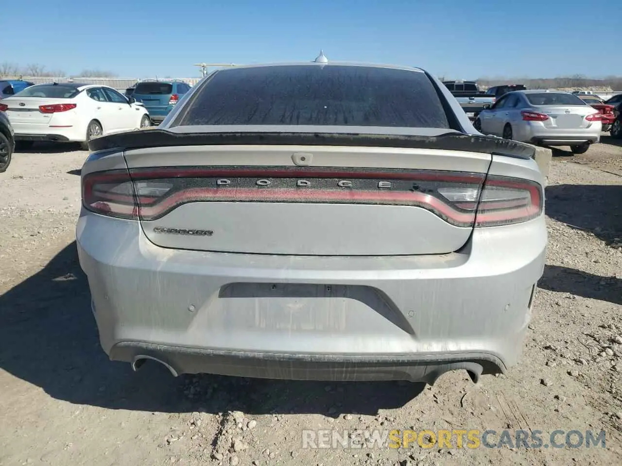 6 Photograph of a damaged car 2C3CDXHG6KH622178 DODGE CHARGER 2019