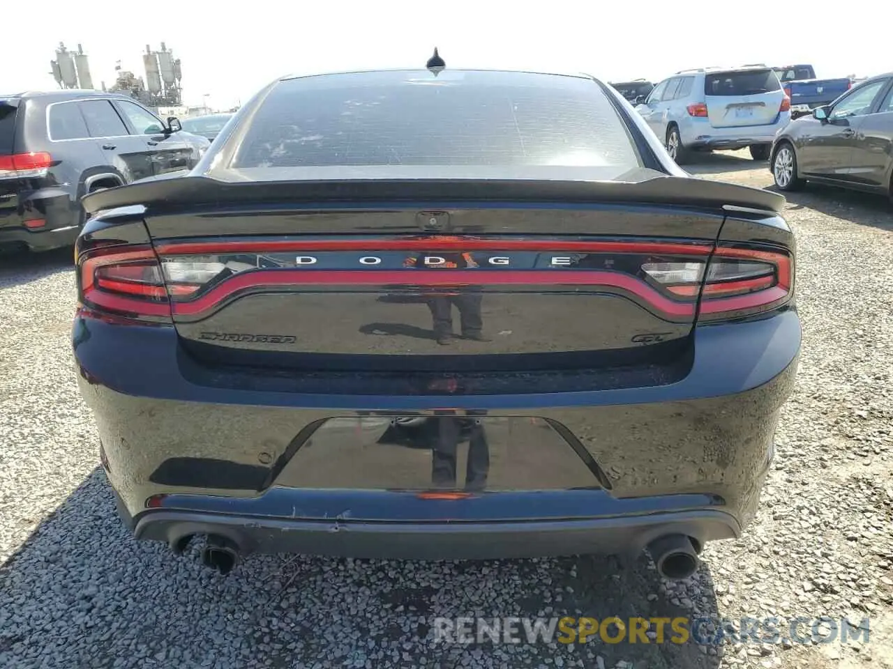 6 Photograph of a damaged car 2C3CDXHG6KH681814 DODGE CHARGER 2019