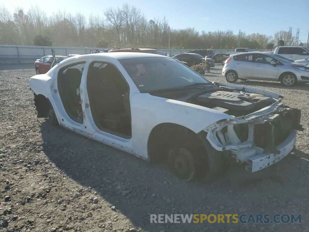 4 Photograph of a damaged car 2C3CDXHG6KH686396 DODGE CHARGER 2019