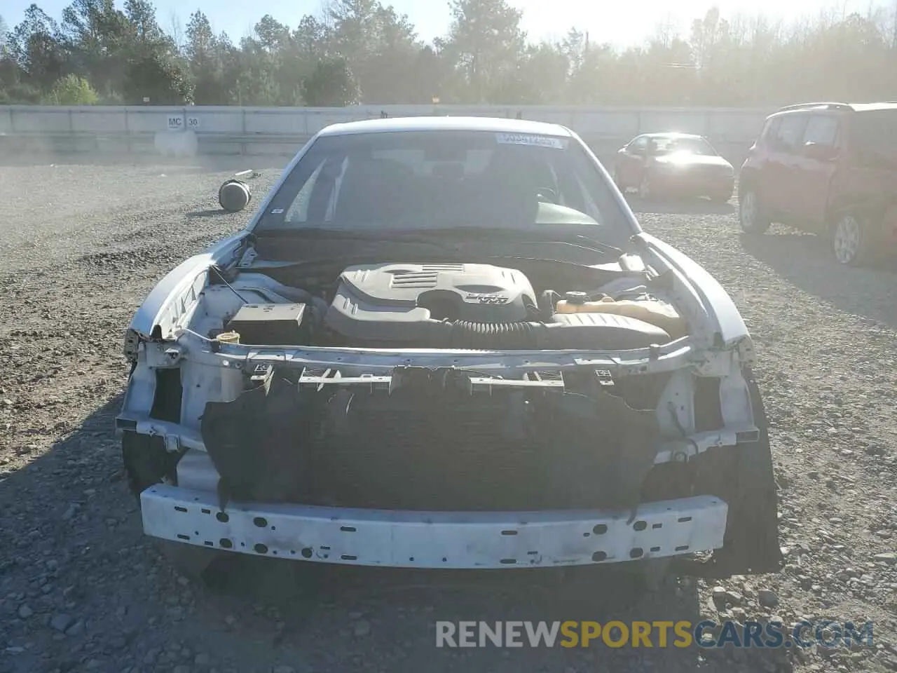5 Photograph of a damaged car 2C3CDXHG6KH686396 DODGE CHARGER 2019